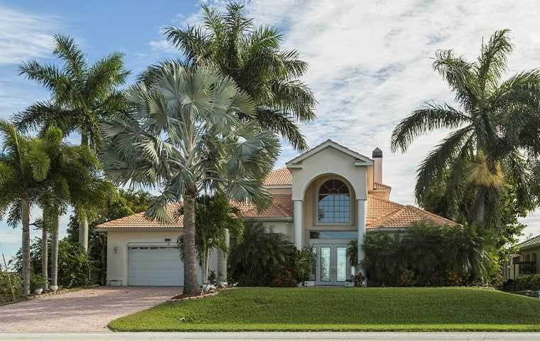 street view of a beautiful home in land o lakes florida